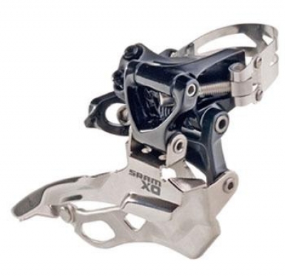  - Voorderailleur x0 2x10 high clamp dual pull 31.8mm 